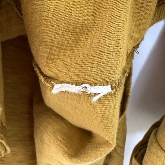 Free People We The Free Redone Tee Yellow Extra Small - Picture 9 of 9